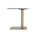 Flash Table Rectangle Brass