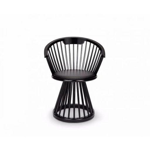 [TD-FAD01BL] Fan Dining Chair